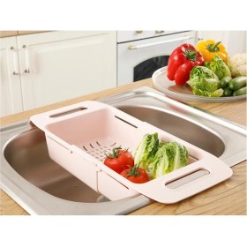 Resim Cherche Plastik Ayarlanabilir Evye Lavabo Süzgeci 