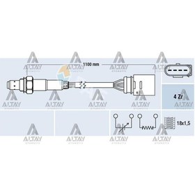Resim Sensör Oksijen Passat / A4 00-07 Alz 1.6 Ön 06b906265b 