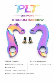 Resim PLTCNCPART'S Corrotec, Canyon, Argon 18, Carraro Bisiklet Kadro Kulağı 