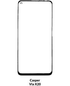 Resim Casper Uyumlu Via X20 Ocalı Cam 