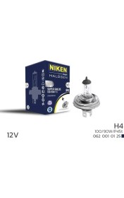 Resim Niken 12V H4 100W/90W Halojen Ampul P45T (Tablalı) 
