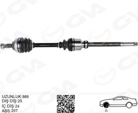 Resim Komple Aks Ön Sağ Psa Partner 5.5F 2.0 Hdı Abslı 96-08 