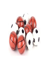Resim Silikon Boncuklar Futbol Basketbol Futbol Beyzbol 