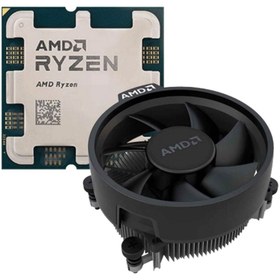 Resim AMD RYZEN 5 7500F 6 Core, 3,7-5.00GHz, 38Mb Cache, 65W, AM5 Soket, MPK, (Dahili Grafik YOK, Fan VAR) 