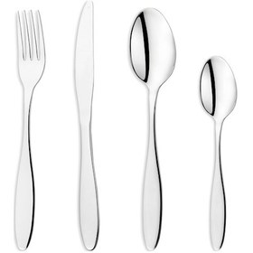 Resim Schafer Sheen 24 Parça Çatal Kaşık Bıçak Takımı-gümüş20 Gümüş 