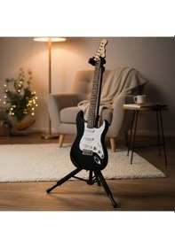 Resim Lastvoice Gtr-226 Pro Yüksek Kaliteli Gitar Standı Sehpası Profesyonel 