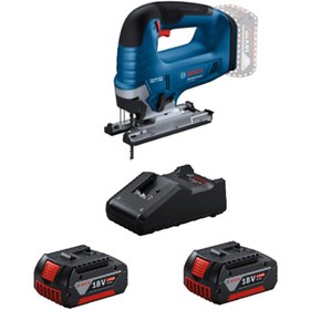 Resim Bosch Gst 185-LI Çift Akülü 4.0 Ah Dekupaj Testere 