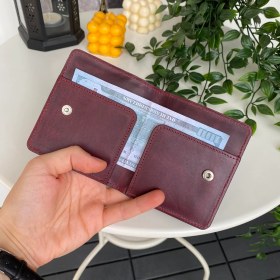 Resim Modica Sazara – Hakiki Deri Süper İnce Minimalist Cüzdan, Modern Tasarım, Gündelik Kullanım, Slim Kartlık 