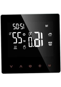 Resim Createtech Termostat Su Sıcaklık Kontrol Kazanı Gaz Dijital Beyaz Akıllı / Vu 