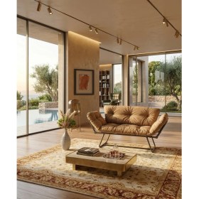 Resim AVYNA Varelux™ Comfortmotion Kanepe | Açılır Kollu Premium Çekyat | Ikili Yataklı Koltuk - Kahverengi 