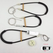 Resim Mercedes SL R230 2001-2012 2-Kapı Convertible Roadster A2307200346 İçin Sol Cam Kriko Tamir Seti 