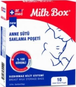 Resim Artimed Steril Anne Sütü Saklama Poşeti 10 Adet 