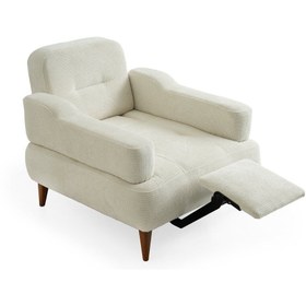 Resim Yuvaset Home Neo Ayak Uzatmalı Beyaz Berjer 