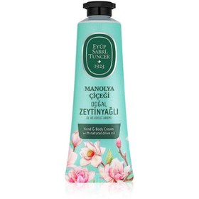 Resim Nessiworld Eyüp Sabri Tuncer Doğal Zeytinyağlı El ve Vücut Kremi 50 ml Manolya Çiçeği 
