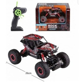 Resim Rock Crawler 4X4 Çeker Oyuncak Uzaktan Kumandalı Araba Jip 1:16 