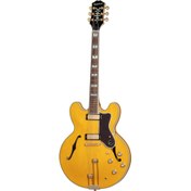 Resim Epiphone Sheraton Frequensator Semi-Hollowbody Elektro Gitar (Natural) 