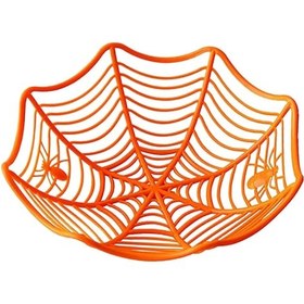 Resim Suntek İkramlar Servis Tepsisi Ev Kahve Raf Dekorasyonu Turuncu 