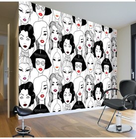 Resim Bayan Kuaför Duvar Posteri (550231813) 