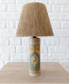 Resim Retro Now Fortune Iii Ahşap Ayakli Abajur 