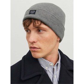 Resim Jack & Jones DNA Erkek Gri Bere (12092815-GM) 