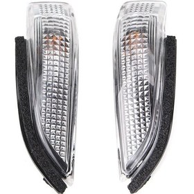 Resim Lasonstiges 1 Çift Araba Dikiz Aynası Sticker Dönüş Sinyali Işık Lambası Sol Ve Sağ Toyota Corolla Camry Yaris 8174052050 8173052100 