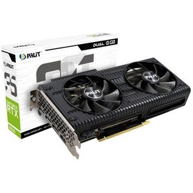 Resim Palit NVIDIA GeForce RTX3050 Dual LHR NE63050019P1-190AD 8 GB GDDR6 128 Bit Ekran Kartı 