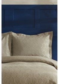 Resim Nautica Home Polygon Çift Kişilik Yatak Örtüsü Seti Haki 