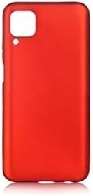 Resim Gpack Huawei P40 Lite ile Uyumlu Kılıf, Premier Silikon Esnek Koruma, Nano Glass, Kırmızı 