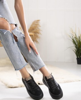 Voog HAKİKİ DERİ KADIN SPOR AYAKKABI 310624Y