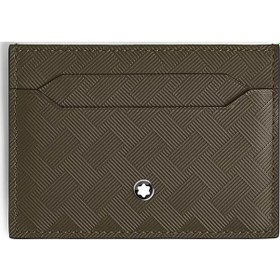 Resim Mont Blanc Montblanc Extreme Deri 5 Bölmeli Kartlık 221422 Haki 