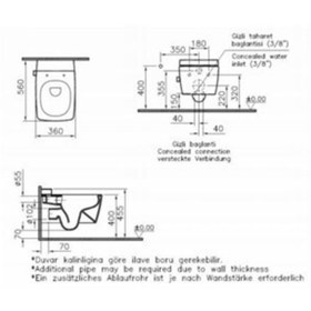 Resim Metropole Rim-ex Asma Klozet 7672b003-1687 