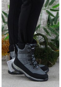 Resim Fort Felix Rahat Esnek Kaymaz Taban Erkek Çocuk Bot Gri 