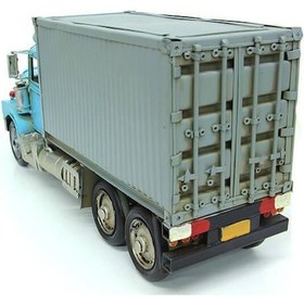 Resim Dekoratif Metal Tır Biblo Dekoratif Hediyelik 