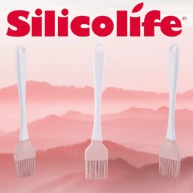 Resim Silicolife Silikon Büyük Fırça | Yumurta Fırçası 