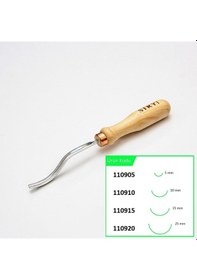 Resim Stryı 110905 Bükülmüş Derin Oluklu Ahşap Oyma Iskarpelası 5 Mm 