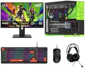 Resim DRAGOS DRx8373 Ryzen 5 7500X3D 16GB DDR5 512GB NVMe 16GB RTX5060Ti 24.5 İnç 300Hz 1ms Oem Paket 