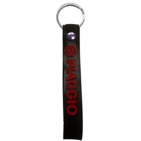 Resim Piaggio Siyah Kırmızı Anahtarlık 