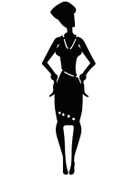 Resim Afrikalı Kadın Oto Motor Laptop Duvar Folyo Sticker Tip 3 20x64 Cm 