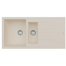 Resim P005 Troya 100 Krem Granit Mutfak Eviyesi 100x50 CM 