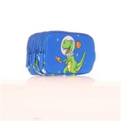 Resim Kaukko Kıds Kalem Çantası 3 Bölmeli (toys Dınosaur) 