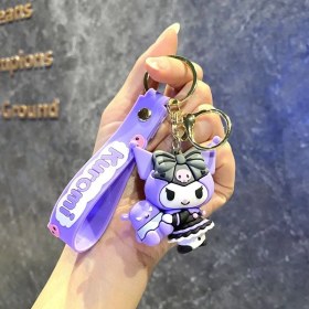 Resim Baijiafu2 Yeni Çizgi Film Animasyon Stitch Serisi Yumuşak Kauçuk Anahtarlık Bebek Çantası Kolye Anahtarlık Küçük Hediye (Yurt Dışından) 