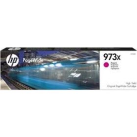 Resim Hp 973X Magenta Kırmızı Yüksek Kapasite Pagewide Kartuş F6T82Ae 454514436 