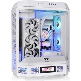 Resim Thermaltake The Tower 600 TG CA-1Z1-00M6WN-00 Oyuncu Mid-Tower Bilgisayar Kasası Beyaz 