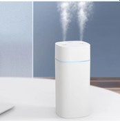 Resim Akıllı Araba Hava Temizleyici Taşınabilir Araba Koku Aroma Difüzörü Hava Nemlendirici White C 1 Piece Set 