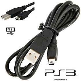 Resim Sony Uyumlu Ps3 Oyun Kolu Controller Joystick Playstation 3 Charcing Usb Şarj Kablosu 