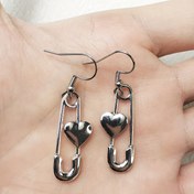Resim Keskin ic Pin Küpeler - Bölünmüş Bacak Kanca Sarkan Küpe, Kaplamasız Alaşım (Düşük Bakım) Giyim, Takım Elbiseler, Ceketler & Günlük Kıyafetler için Sabitleme - Düğünler & Resmi Etkinlikler için Modern Aksesuar 