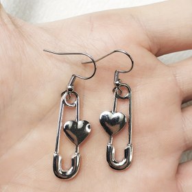Resim Keskin ic Pin Küpeler - Bölünmüş Bacak Kanca Sarkan Küpe, Kaplamasız Alaşım (Düşük Bakım) Giyim, Takım Elbiseler, Ceketler & Günlük Kıyafetler için Sabitleme - Düğünler & Resmi Etkinlikler için Modern Aksesuar 