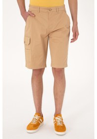 Resim U.s. Polo Assn. Erkek Camel Şort / Bermuda 50300424-vr015 CAMEL 