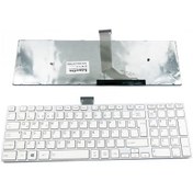 Resim Laptopshop Toshiba Uyumlu 6037B0084618 Beyaz Klavye Tuş Takımı (Çerçeveli) 