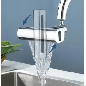 Resim Homevia 360 Derece Döner Musluk Başlığı 